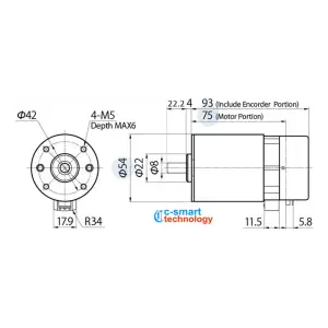 28VDC 10A 200W Combo Brushed Motor Controller w/ Close & Open Loop Speed Control