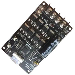 Smart H Bridge Driver Brushed Motor Controller w/ Speed Control, 8-40V, 60A Max.
