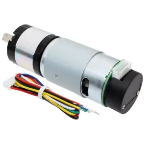 Motor de Engranajes Planetarios DC 36D c/ Codificador - 24V 230RPM