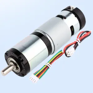 Motor de Engranajes Planetarios de Alto Par c/ Codificador 42mm - 24V 120RPM
