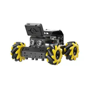 Hiwonder miniAuto AI Vision Robot Base on Arduino UNO R3 Controller with 360° Omnidirectional Mecanum Wheels (Standard Kit)