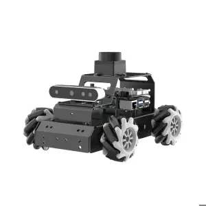 Hiwonder Raspberry Pi 5 Robot Car MentorPi M1 Mecanum-wheel Chassis ROS2 Support SLAM & Autonomous Driving (Depth Camera/with Raspberry Pi 5 4GB)