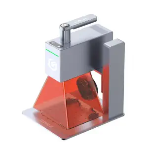 LONGER Nano 6W Portable Laser Engraver, Diode Lasers with FAC, 5000mm/s Ultra-Fast Speed, 0.05mm Precision, LightBurn & LaserGRBL, LaserBurn APP Operation, 6mm Wood Cutting, 100*100mm
