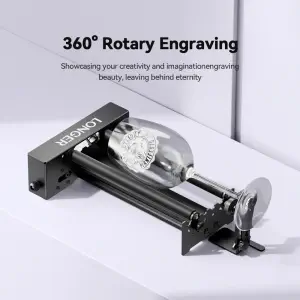 LONGER Laser Engraver Rotary Roller with Bracket