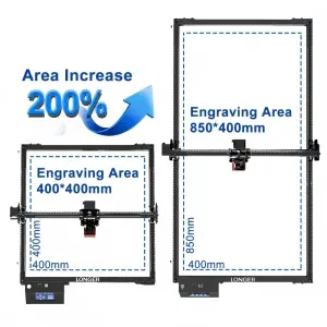 LONGER RAY5 Laser Engraver Y-Axis Extension Kits