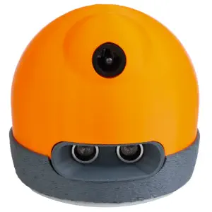 Robot apprenant AlphAI pour enseigner l'IA (Orange).