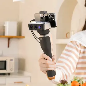 Smart Grip for 3DMakerpro Moose/Seal 3D Scanners, On-The-go Scanning