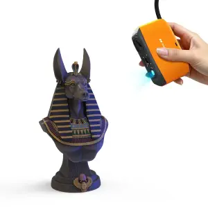 Fox 3DMakerpro 3D Scanner for 3D Printing, Handheld 3D Printer Scanner 0.07mm Precision