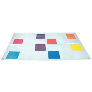TTS Transparent Pocket Mat Size 4 x 6 for Bee-Bot and Blue-Bot Coding Toy Robot Activity Playmat Accessories