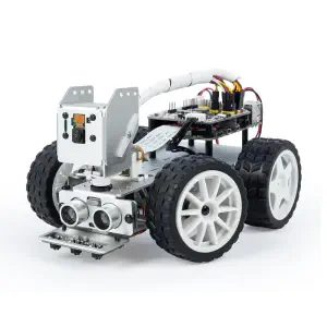 SunFounder PiCar-X Smart Video Robot Car Kit for Raspberry Pi 4B 3B+ 3B 2B (Battery not Included)
