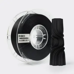 Black R3D High Speed Matte PLA Filament 1.75mm 1kg