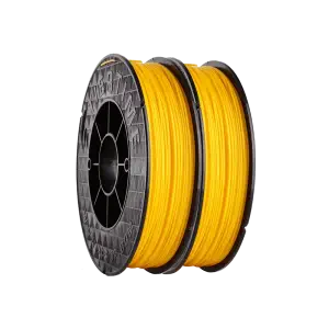 ABS Tiertime UP Fila, 1,75mm, 2*500g rollos, de Tiertime (Amarillo)
