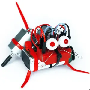 varikabi (Rouge / Chien) – Kit Robot avec Technologie de Capteurs Brevetée