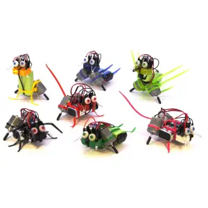 varikabi Pack de 7 – Kit Robotique inspiré de la Vie Artificielle avec Technologie de Capteurs Brevetée