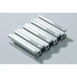 1515 Aluminum Profiles, 15x15mm, 1000mm, 4 Pieces, Silver