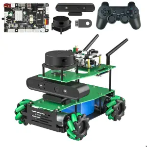 Yahboom Rosmaster X3 ROS2 Robot w/ Mecanum Wheel (Jetson Nano Standard Version w/o Nano SUB Board)