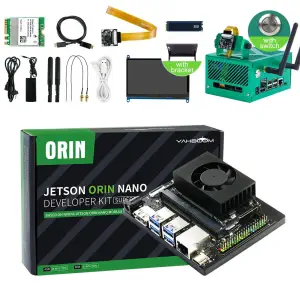 Jetson Orin NANO SUPER Developer Kit SUB with 8GB RAM Based On NVIDIA Core Module for AI Deep Learning(Superior Kit)