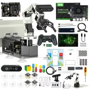 Brazo Robótico de Visión en 3D de Profundidad DOFBOT Pro Versión Estándar con Jetson Orin NX 8GB de Yahboom