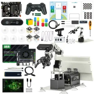 Yahboom DOFBOT Pro 3D Depth Vision Robotic Arm-Ultimate Version with Jetson Orin NANO SUPER 4GB Board
