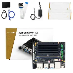 Jetson NANO 4GB Developer Kit (SUB) With Official Module For Artificial Intelligence Python Programming-Camera Kit