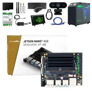 Jetson NANO 4GB Developer Kit (SUB) With Official Module For Artificial Intelligence Python Programming- Ultimate Kit