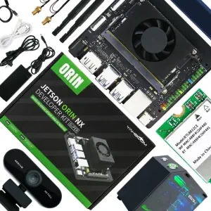 Jetson Orin NX Developer Kit 8GB RAM Super Version with NVIDIA Core Module for ROS AI Deep Learning--Mini PC Kit