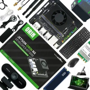 Jetson Orin NX Developer Kit 8GB RAM Super Version with NVIDIA Core Module for ROS AI Deep Learning-- Ultimate Kit