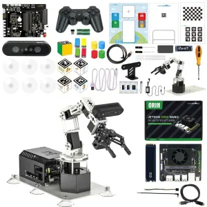 Yahboom DOFBOT Pro 3D Depth Vision Robotic Arm-Standard Version with Jetson Orin NANO SUPER 8GB SUB Board