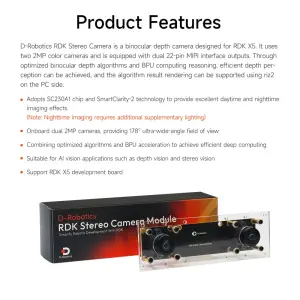 RDK X5 StereoCamera Binocular Depth Camera