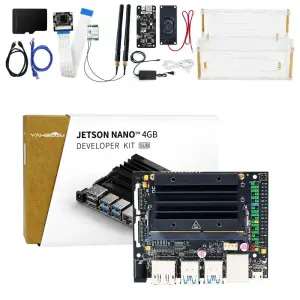 Jetson NANO 4GB Developer Kit (SUB) With Official Module For Artificial Intelligence Python Programming-AI Large Module Kit