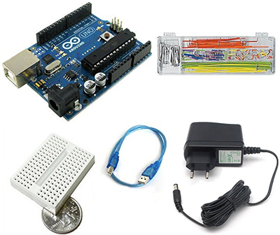 Arduino Basis Kit (EU) - Zum Vergrößern anklicken
