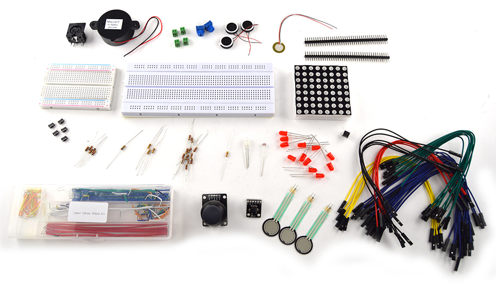 The Ultimate Built-In Examples Kit for Arduino- Click to Enlarge