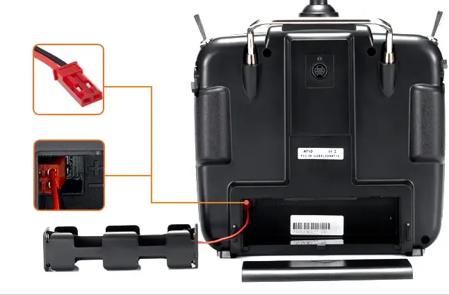 Radiolink AT10II 2.4G 12CH Transmitter w/ R12DS Receiver- Click to Enlarge