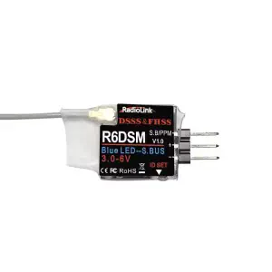 RadioLink R6DSM 10ch ppm & S-BUS Receiver