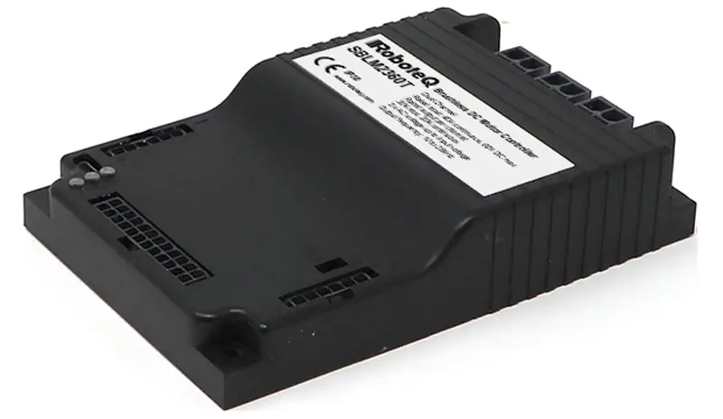 Controlador BLDC de 1 Canal 60A, 60V SBLM2360TS de RoboteQ - Haga Clic para Ampliar