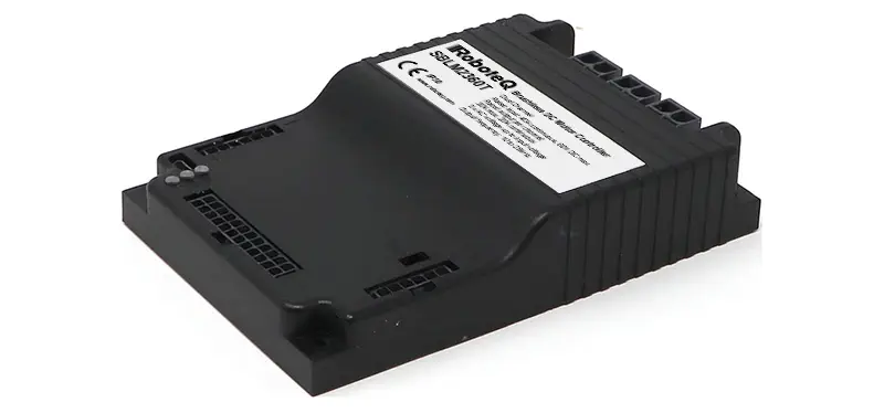 Controlador BLDC de Doble Canal 30A, 60V SBLM2360T de RoboteQ - Haga Clic para Ampliar