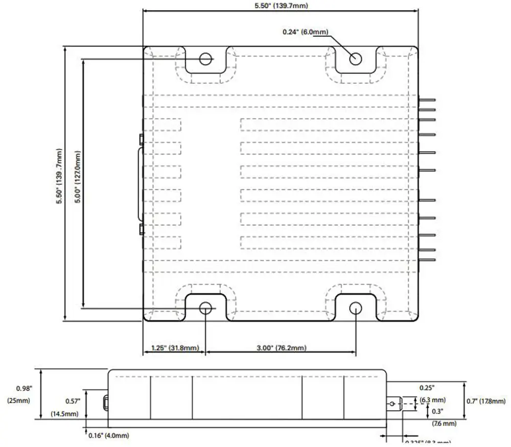 Contrôleur de moteur CC sans balais RoboteQ FBLG2360T Gen 4 2x 60A et 60V