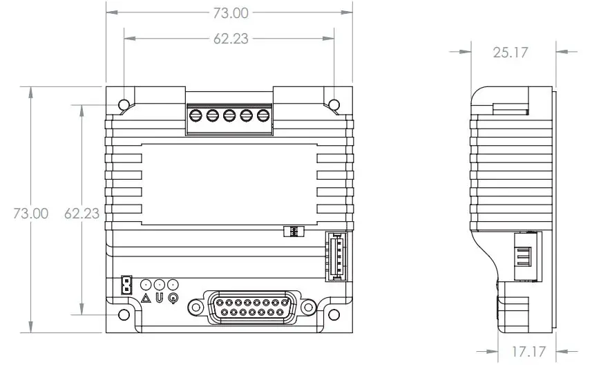 RoboteQ SBLG1360 Gen 4 Bürstenloser Gleichstrommotor-Controller 1x 30A & 60V