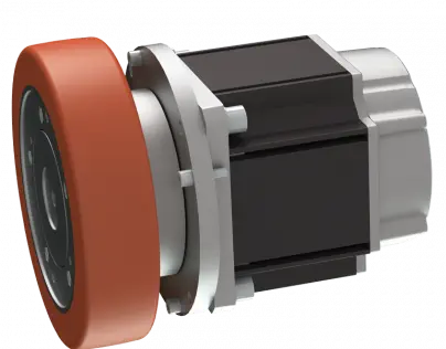 ロボット用 60mm フレーム、9:1 ギアボックス、ホイール アセンブリを備えた 24V モーター