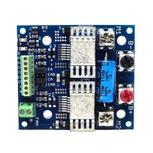 Robot Power Simple-H HV contrôleur de pont en H double canal 20A, 5-28V pour logique 3-28V