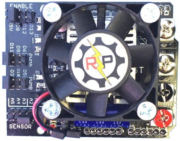 Shield de Control de Motor MegaMoto GT para Arduino – Haga clic para ampliar