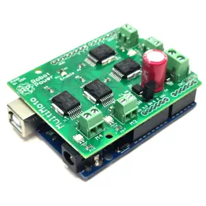 Robot Power MultiMoto Contrôleur de Moteur H-Bridge 4 Canaux pour Arduino 6.5A, 6-36V