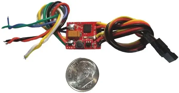 Scorpion Nano Dual Channels R/C H-Bridge Motor Controller - Dimensions