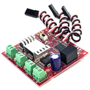 Robot Power Hydra triple canal contrôleur de moteur H-Bridge R/C 6,5A, 6-28V