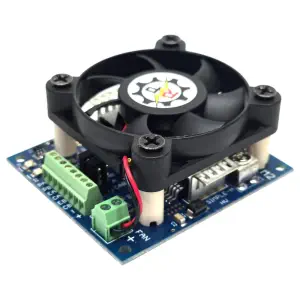 Robot Power Simple-H HV contrôleur de pont en H double canal 20A, 5-28V pour logique 3-28V avec ventilateur