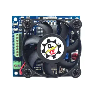 Robot Power Simple-H HV contrôleur de pont en H double canal 20A, 5-28V pour logique 3-28V avec ventilateur