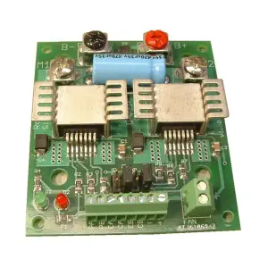 Robot Power Simple-H Dual Channel H-Bridge Controller 20A, 5-28V for 3-28V Logic w/ Fan