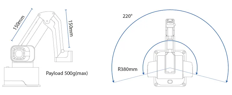 Rotrics DexArm Robotarm Starter Kit (EU)