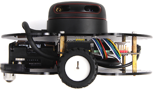 Plataforma de Robot 2WD SDP Mini RPlidar Experimental – Haga clic para ampliar