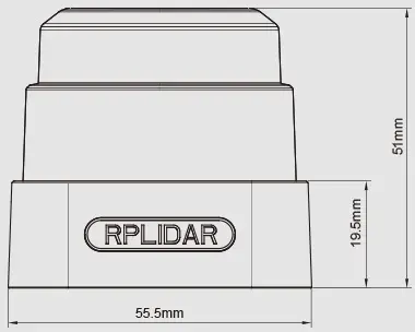 Escáner Láser de 360° RPLIDAR S1 (40 m) - Haga Clic para Ampliar